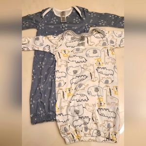 Gerber Baby 2-pack sleep gowns